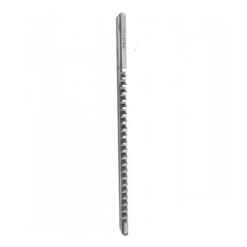 1 stück C1-6mm Push-Typ Keilnut Räumnadel Metrische Größe Hochgeschwindigkeitsstahl HSS CNC Räummaschine Metallbearbeitung Schneidwerkzeug von oavhvchg