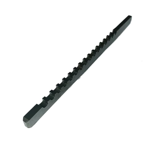1 stück Nut Räumnadel 5/32 "Zoll B Push-Typ Hochgeschwindigkeitsstahl HSS Schneidwerkzeug for CNC Räummaschine Metallbearbeitung von oavhvchg