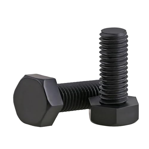 10 Stücke M5 M6 Schwarz Nylon Externe Hex Kopf Schrauben Isolierende Hexagon Schrauben(10mm,M6 10Pcs) von oavhvchg