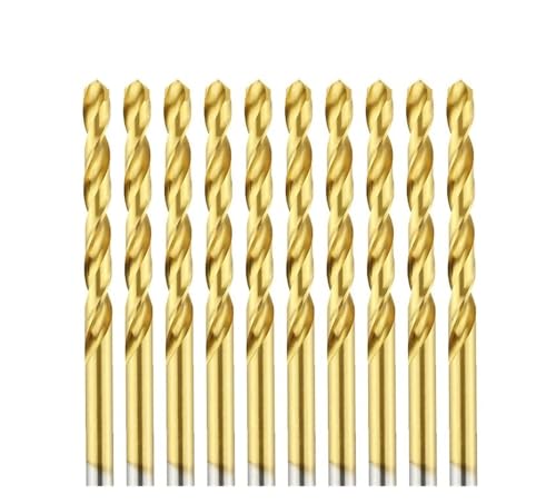 10 stücke Kobalt Schnellarbeitsstahl Spiralbohrer Titan Bohren 6542 Edelstahl Werkzeug Metall Edelstahl Bohrer(1.8mm) von oavhvchg