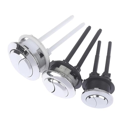 1Pc Dual Flush Toilette Tank Taste Runde Form Toilette Push Dual Flush Tasten(L) von oavhvchg