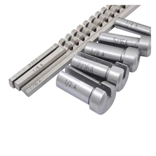 1set 9 STÜCK HSS PASSFEDERWEG BROACH SET Zoll Buchse CNC METALL SCHNEIDEN von oavhvchg