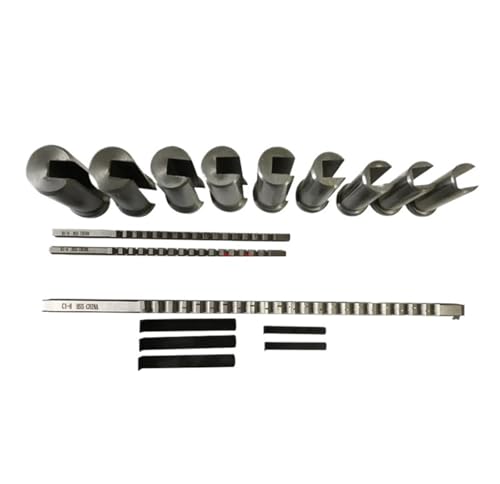 1set Metric Keyway Broach Set 4mm 5mm 6mm 8mm Broschen 12-28 Schneiden Räumen Buchsen werkzeug CNC Kit von oavhvchg