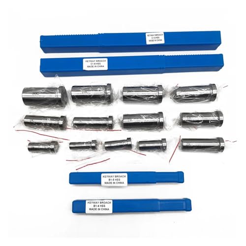 1set Nut Werkzeug Messer for CNC Maschine 22 stücke Hss Broschen Set Buchse Shim Metric System 12-30 von oavhvchg
