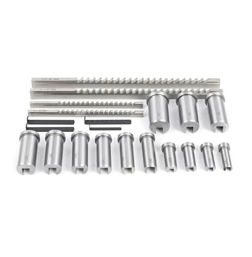 22 stücke Nut Broach Broschen Set Schlüssel Werkzeug Buchse Shim Metric System 12-30 HSS Messer for CNC Maschine 22 stücke Nut Broach Broschen Set Schlüssel Werkzeug Buchse Shim Metric System 12-30 HSS Messer for CNC Maschine von oavhvchg