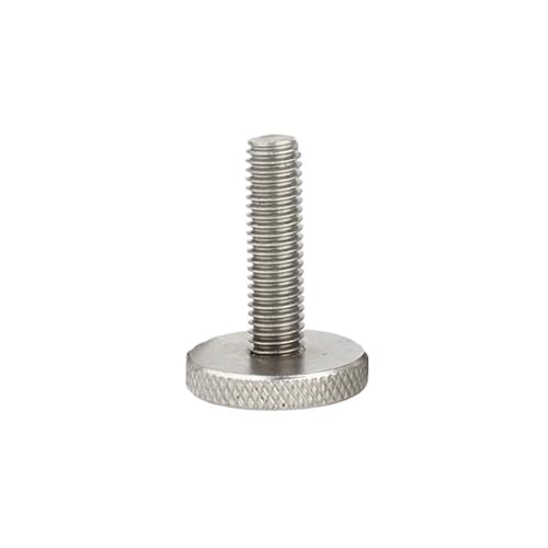 3 stücke M2 M2.5 304 A2-70 Edelstahl Rändelschraube Flachkopf Handfest Vorhangfassade Glas Rändelschrauben Bolzen(4mm,M2.5-3pcs) von oavhvchg