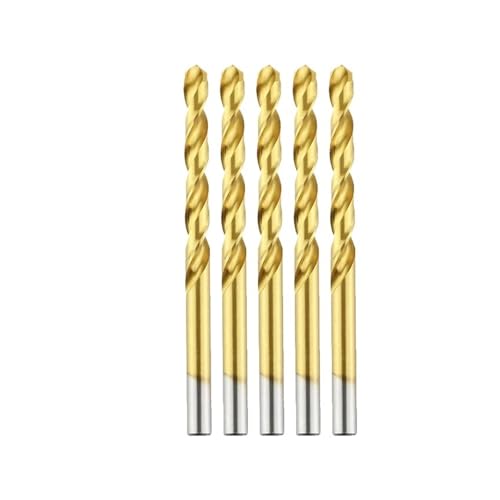 5 stücke Kobalt Schnellarbeitsstahl Spiralbohrer Titan Bohren 6542 Edelstahl Werkzeug Metall Edelstahl Bohrer(3.8mm) von oavhvchg
