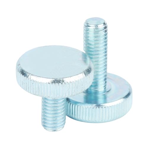 5 stücke M3 M4 M5 Rändel Flache Kopf Hand Festziehen Daumen Schraube Vorhang Wand Glas Rändelschraube Einstellen Werkzeuglos(30mm,M3(5PCS)) von oavhvchg