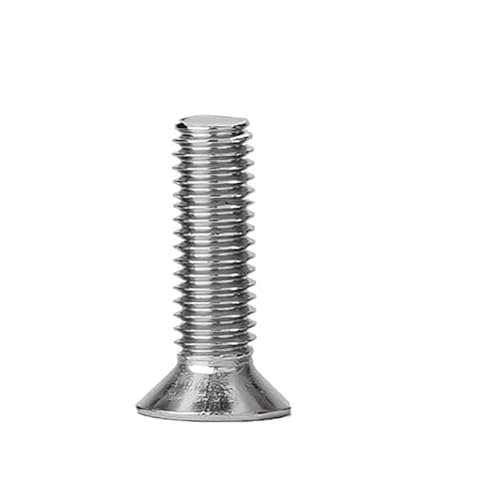 50 Stück M1.4 M1.6 304 Edelstahl Torx Senkkopf Sechslappen Flachkopf Sicherheitsschraube(10mm,M1.4 50pcs) von oavhvchg