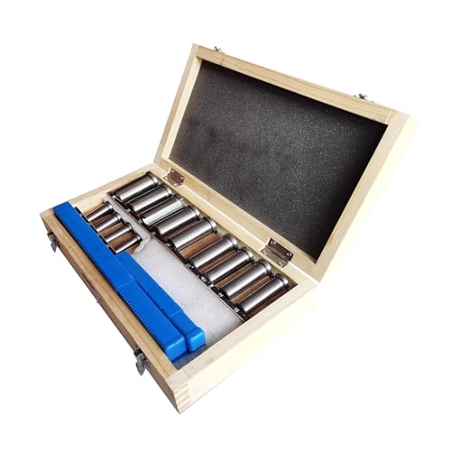 Keilnut-Räumwerkzeug, 22-teiliges Set mit Räumwerkzeug, Buchsen-Unterlegscheibe, metrisches System 12–30 HSS-Messer for CNC-Maschine von oavhvchg