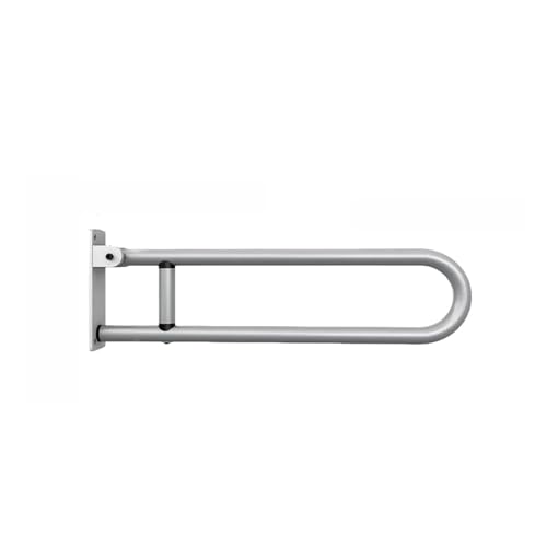Unterstützung Klappbare Toilettenhilfe aus Aluminiumlegierung Wandhalterung Sicherheit Rutschfeste Helfende Griff Badezimmer Dusche Haltegriff Toilette Handlauf(B) von oavhvchg