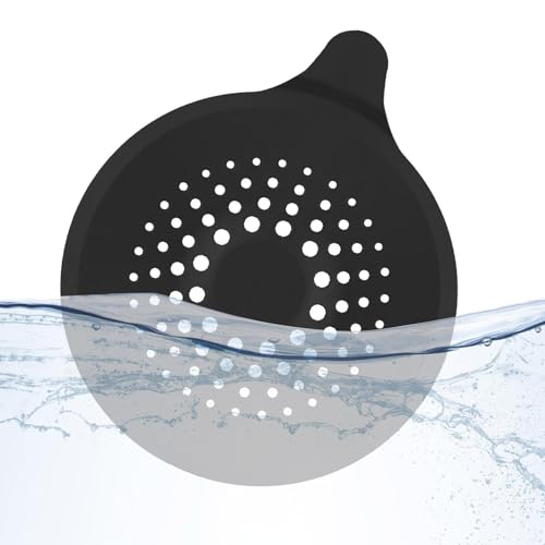 objbhuely Badewannen-Abflusssieb – Waschbeckensieb für Haare – Abflussstopfen mit Saugnäpfen für Badewanne, Badezimmer, Badewanne, Dusche, Haarfalle, Fänger von objbhuely