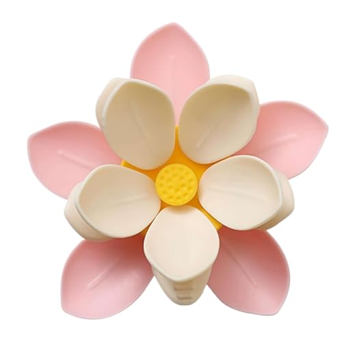 objbhuely Magnete für Kühlschrank – Kühlschrankmagnete in Blumenform – abnehmbare Blütenblätter-Klemmen, Dichtungsclips für die Küche, Frischhalte-Clips für Reisen, Whiteboard, Esszimmer von objbhuely