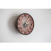 Mid-Century Keramik Wanduhr Von Krösselbach, Deutschland 1960Er Jahre von objekte