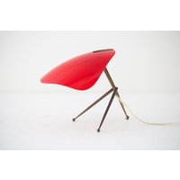 Tischleuchte Aus Messing Und Plexiglas Von Den Vereinigten Werkstätten Für Kunsthandwerkliche Raumleuchten, Deutschland 1950Er Jahre von objekte