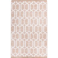 obsession Home Fashion Design-Teppich »My Nomad «, BxL: 120 x 170 cm, rechteckig, Baumwolle/Polyester - beige von obsession Home Fashion