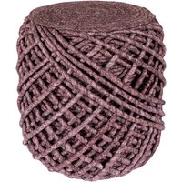 obsession Home Fashion Sitzpouf »My Pouf Royal «, BxL: 40 x 40 cm - lila von obsession Home Fashion