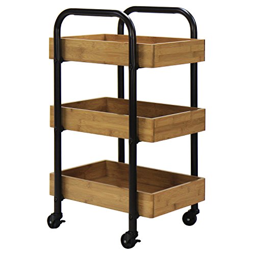 Oceanstar Portable 3 Removable Trays Storage Cart von oceanstar