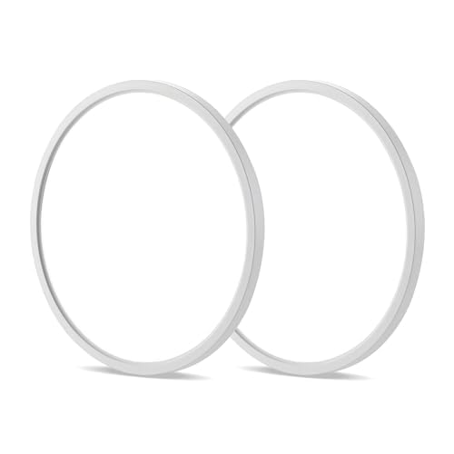 ocioc 2 Stück Deckenlampe Led 20W Led Deckenleuchte 5000K Modern Rund Deckenleuchte 2000LM Küchenlampen für Wohnzimmer Schlafzimmer Badezimmer Küche Bad Keller Balkon Ultra Dünn Ø 25cm von ocioc