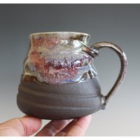 15 Unzen Becher | Handgetöpferte Keramik Handgemachte Kaffeebecher Keramiktasse Steinzeug-Tasse Einzigartige Kaffeetasse Keramik-Becher von ocpottery