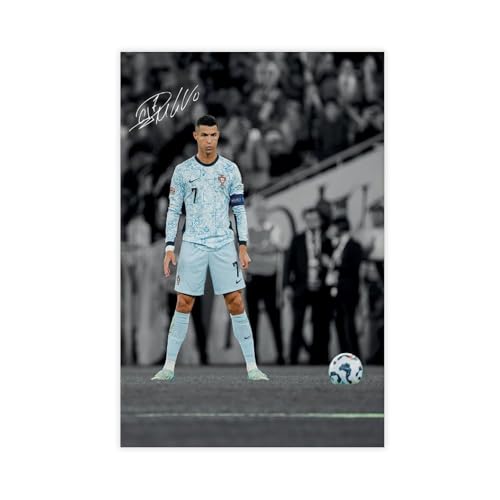 ocvdfss Cristiano Ronaldo Leinwandposter Schlafzimmer Dekor Landschaft Büro Zimmer Dekor Geschenk 40 x 60 cm ocvdfss Cristiano Ronaldo Leinwandposter Schlafzimmer Dekor Landschaft Büro Zimmer Dekor Geschenk 40 x 60 cm von ocvdfss