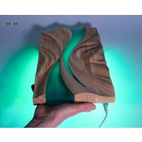 Holz Sconce | Esche Mit Leds Und Epoxidharz. Led Wandlampe Epoxy von odDes