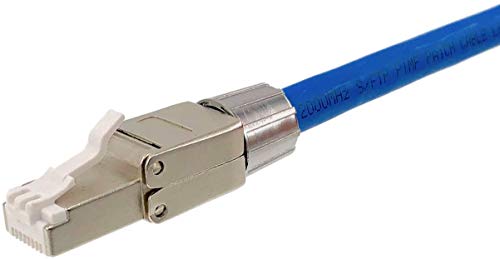odedo 2x CAT 8.1 RJ45 Crimp Stecker Netzwerkstecker feldkonfektionierbar bis 40 Gigabit für Verlegekabel Netzwerkkabel, werkzeugfreie Montage Zugentlastung geschirmt CAT 6A 7 2000 Mhz bis 8.5mm odedo 2x CAT 8.1 RJ45 Crimp Stecker Netzwerkstecker feldkonfektionierbar bis 40 Gigabit für Verlegekabel Netzwerkkabel, werkzeugfreie Montage Zugentlastung geschirmt CAT 6A 7 2000 Mhz bis 8.5mm von odedo