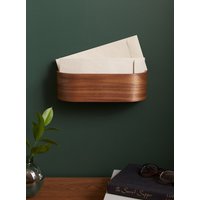 "Briefhalter "Briefhalter" - Walnussfurnier Wand Gehangen 10" Breit X 3" Hoch Tief." "Briefhalter "Briefhalter" - Walnussfurnier Wand Gehangen 10" Breit X 3" Hoch Tief." von offcutstudio