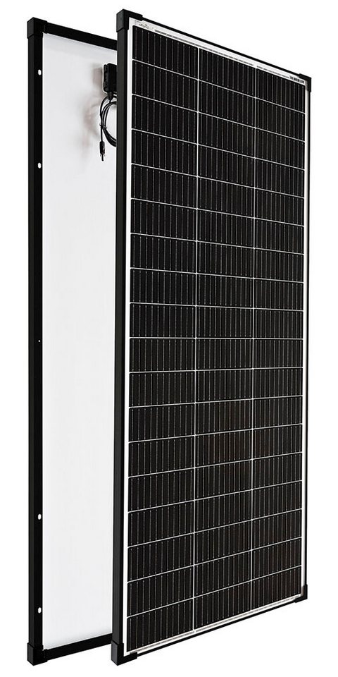 offgridtec Solarmodul MONO 200W V2 Solarpanel 30V Black Frame, 200 W, Monokristallin, 11-Busbar-Technologie von offgridtec
