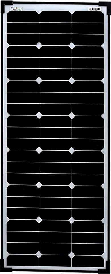 offgridtec Solarmodul SPR-Ultra-80 80W SLIM 12V High-End Solarpanel, 80 W, Monokristallin, extrem wiederstandsfähiges ESG-Glas von offgridtec