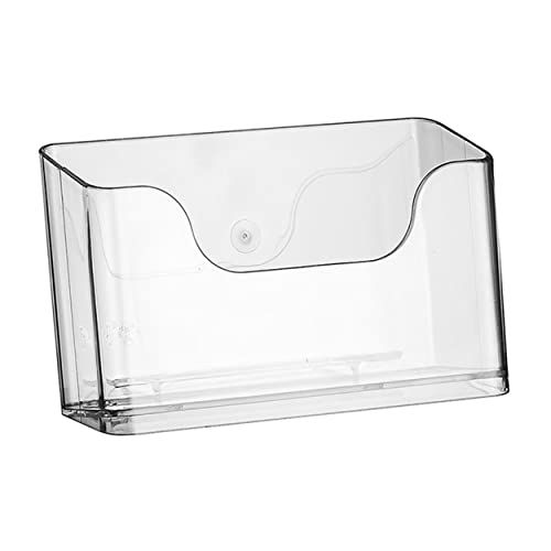 ogoPLUS Prospektständer DIN A6 Querformat/Prospekthalter Flyer-Ständer Werbung Aufsteller Tisch-Prospektständer/Prospektbox/Werbung, glasklar, leichte Neigung für optimales Blickfeld von ogoPLUS