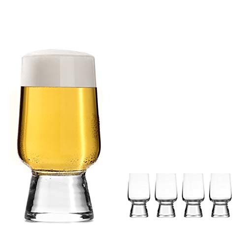 oha-design Universalgläser für Craft-Bier [4er Set] wie Pale Ale, Pils, Wit | 4-teilig 290-ml | Gin Tonic Gläser Set - Weingläser Weissweinr von oha-design