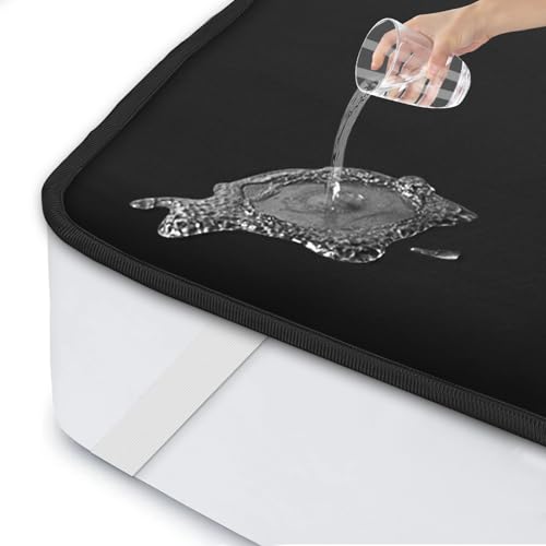 ohano Matratzenschoner 180 x 200 cm wasserdicht Inkontinenzunterlage waschbar, Matratzenschutz wasserdicht, Matratzenüberzüge, Inkontinenz Bettunterlage,wasserdichte Matratzenauflage-Schwarz ohano Matratzenschoner 180 x 200 cm wasserdicht Inkontinenzunterlage waschbar, Matratzenschutz wasserdicht, Matratzenüberzüge, Inkontinenz Bettunterlage,wasserdichte Matratzenauflage-Schwarz von ohano
