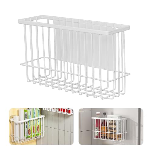 ohbien Magnetische Ablage für Stauraum Wäschetrockner, Magnetischer Korb Trocknerballhalter, Wascheballhalter für Waschmaschine Küchenorganisation Kühlschrank Badezimmer, Weiß, Maximale Belastung 5KG ohbien Magnetische Ablage für Stauraum Wäschetrockner, Magnetischer Korb Trocknerballhalter, Wascheballhalter für Waschmaschine Küchenorganisation Kühlschrank Badezimmer, Weiß, Maximale Belastung 5KG von ohbien