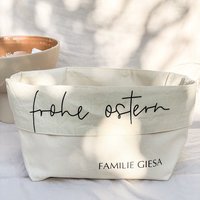 Osterkorb Brotkorb Btrötchenkorb Personalisierbar von ohmilavie