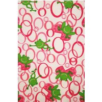 Rosa Kreise Froggy Flanell Kissenbezug Rosa Kreise Froggy Flanell Kissenbezug von ohmystarsproductions