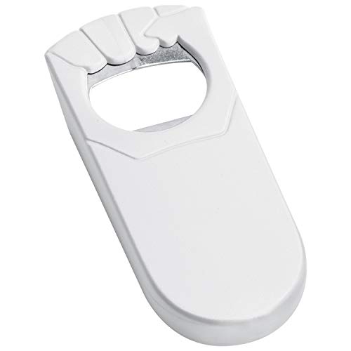 ohne Markenname Metall Faustförmiger Flaschenöffner (10er Pack) - Weiß von ohne Markenname