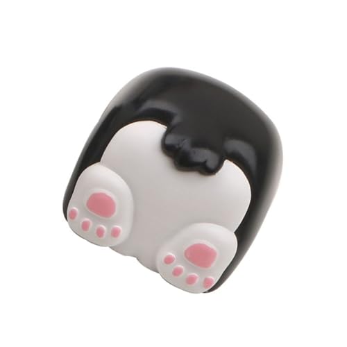 Mechanische 3D-Tastaturen, kreative Corgis Butt Gamers Tastaturen für Büro-Dekompressionen von ohodhmnu