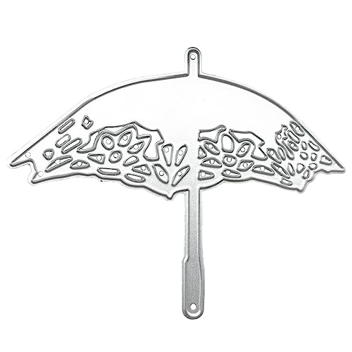 ohodhmnu Regenschirm Metall Schneidstirme Stirpern Scrapbooking Schablone Stanze Cuts Card Präge Foto Album Vorlage Schimmeldekoration Handwerk von ohodhmnu