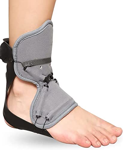 Drop Foot Brace, AFO Ankle Fixation Device, Bionische Fußstruktur, Verstellbarer Foot Drop Brace Assist Strap, Für Plantarfasziitis, Fußgewölbeschmerzen, Achillessehnenentzündung Unterstützung Für Fra von oiakus