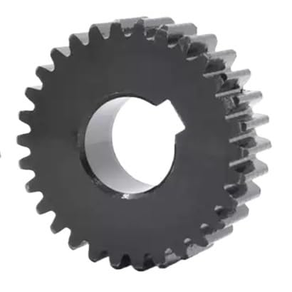 1 stücke 65 Zähne-150 Zähne 45# Stahl Getriebe Mechanische Übertragung Zylindrische Stirnräder Passfedernut Bohrung 10-18mm(14mm(keyway 5mm),90 Teeth (1pcs)) von oipwtfbq