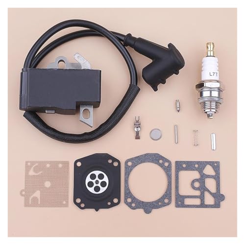 Zündspule Zündkerze for Stihl MS441 MS 441 Vergaser Reparatur Membran Kit Kettensäge von oipwtfbq