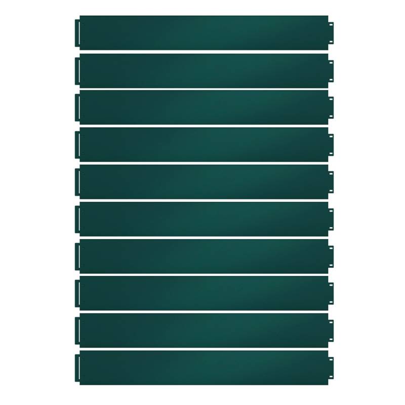 OK-Living Rasenkante Grün 100 x 14 cm 10 Meter von ok-living