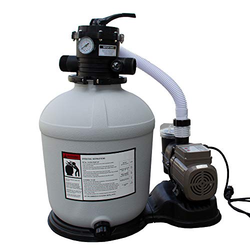 Sandfilteranlage Sandfilter Zeitschaltuhr 24h Timer 13,2m³ Poolfilter Pool Pumpe von ok-living