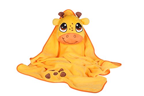 okiedog Lil' Pet Pals 80243 Kinder Kuscheldecke mit Kissen Giraffe gelb von okiedog