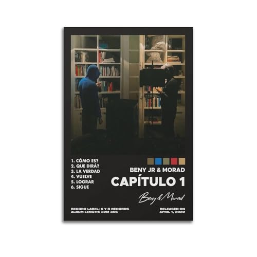 oksdjhrnn Beny Jr & Morad Album Capítulo 1 Poster, dekoratives Leinwandposter, Wandkunst, Wohnen, modern, Familienschlafzimmer, Dekoration, Poster, 40 x 60 cm, ungerahmt, 1 Stück oksdjhrnn Beny Jr & Morad Album Capítulo 1 Poster, dekoratives Leinwandposter, Wandkunst, Wohnen, modern, Familienschlafzimmer, Dekoration, Poster, 40 x 60 cm, ungerahmt, 1 Stück von oksdjhrnn
