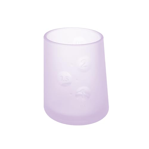 olababy Erster Trinklernbecher | Clear Sense 100% Silikon-Trinklernbecher für Säuglinge | 2oz Medizinbecher für Neugeborene | Rutschfestes und geneigtes Design für kleine Hände & Baby-led Entwöhnung olababy Erster Trinklernbecher | Clear Sense 100% Silikon-Trinklernbecher für Säuglinge | 2oz Medizinbecher für Neugeborene | Rutschfestes und geneigtes Design für kleine Hände & Baby-led Entwöhnung von olababy