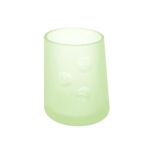 olababy Erster Trinklernbecher | Clear Sense 100% Silikon-Trinklernbecher für Säuglinge | 2oz Medizinbecher für Neugeborene | Rutschfestes und geneigtes Design für kleine Hände & Baby-led Entwöhnung olababy Erster Trinklernbecher | Clear Sense 100% Silikon-Trinklernbecher für Säuglinge | 2oz Medizinbecher für Neugeborene | Rutschfestes und geneigtes Design für kleine Hände & Baby-led Entwöhnung von olababy