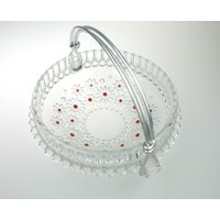 Bonboniere Schüssel Glasschale Konfektschale Keksschale Keksschüssel Vintage Retro 70'er Jahre Bonboniere Schüssel Glasschale Konfektschale Keksschale Keksschüssel Vintage Retro 70'er Jahre von oldcamerasandmore