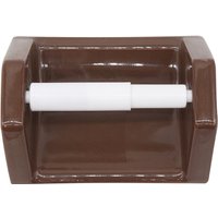 Olde New Unterputz Toilettenpapier Halter Aus Keramik in Braun von oldegoodthings
